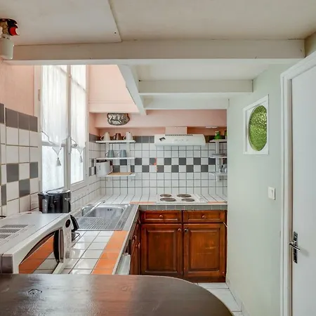 Id 216 Cosy Duplex Tour Eiffel Area شقة باريس